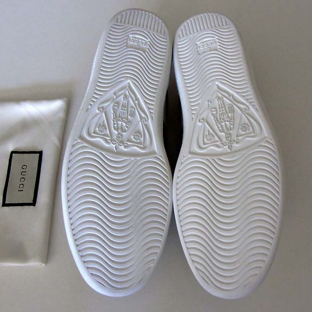 new GUCCI Ace Blind For Love sneakers 12 / 12.5 US - Picture 5 of 10